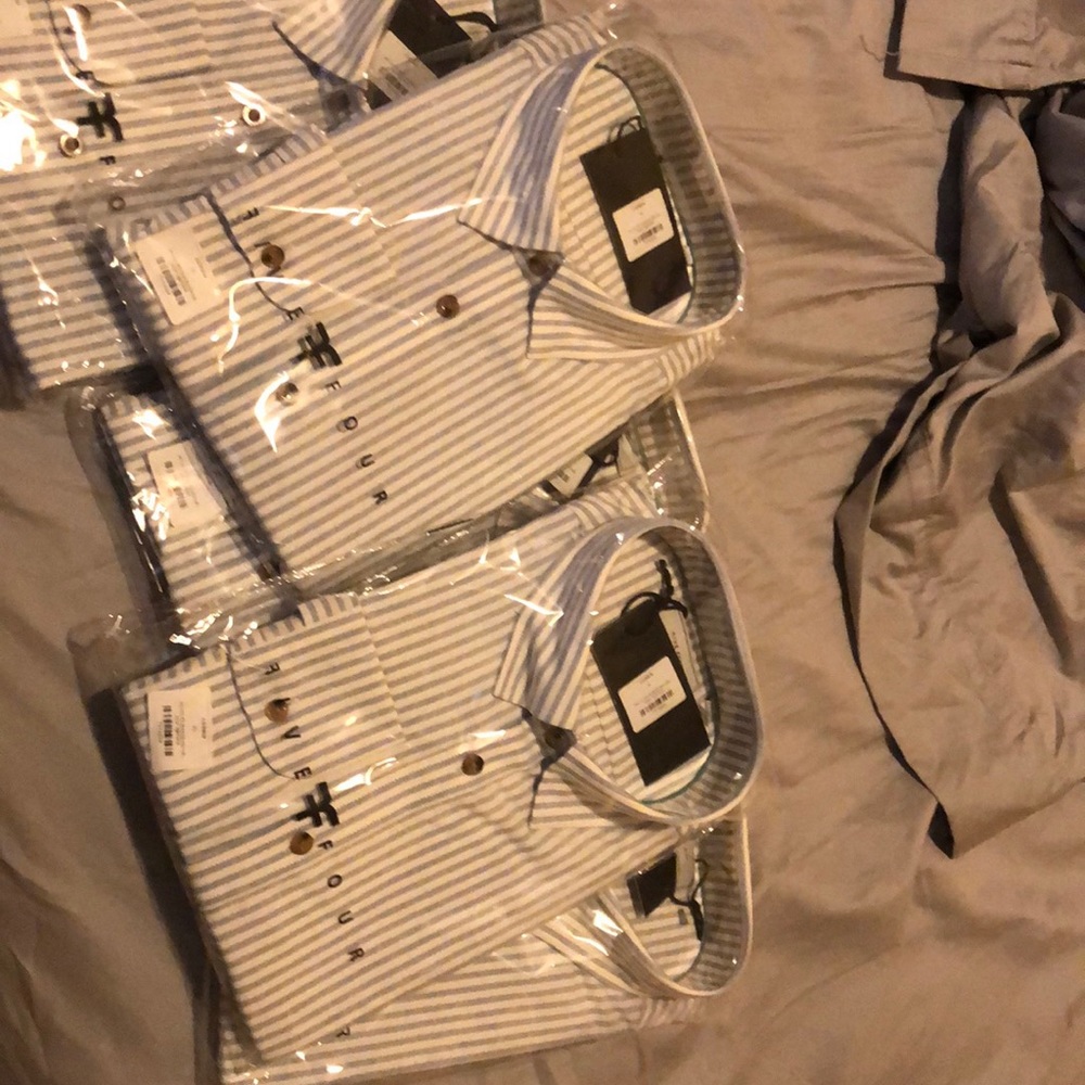 Five Four men’s dress shirt - Picture 3 of 3